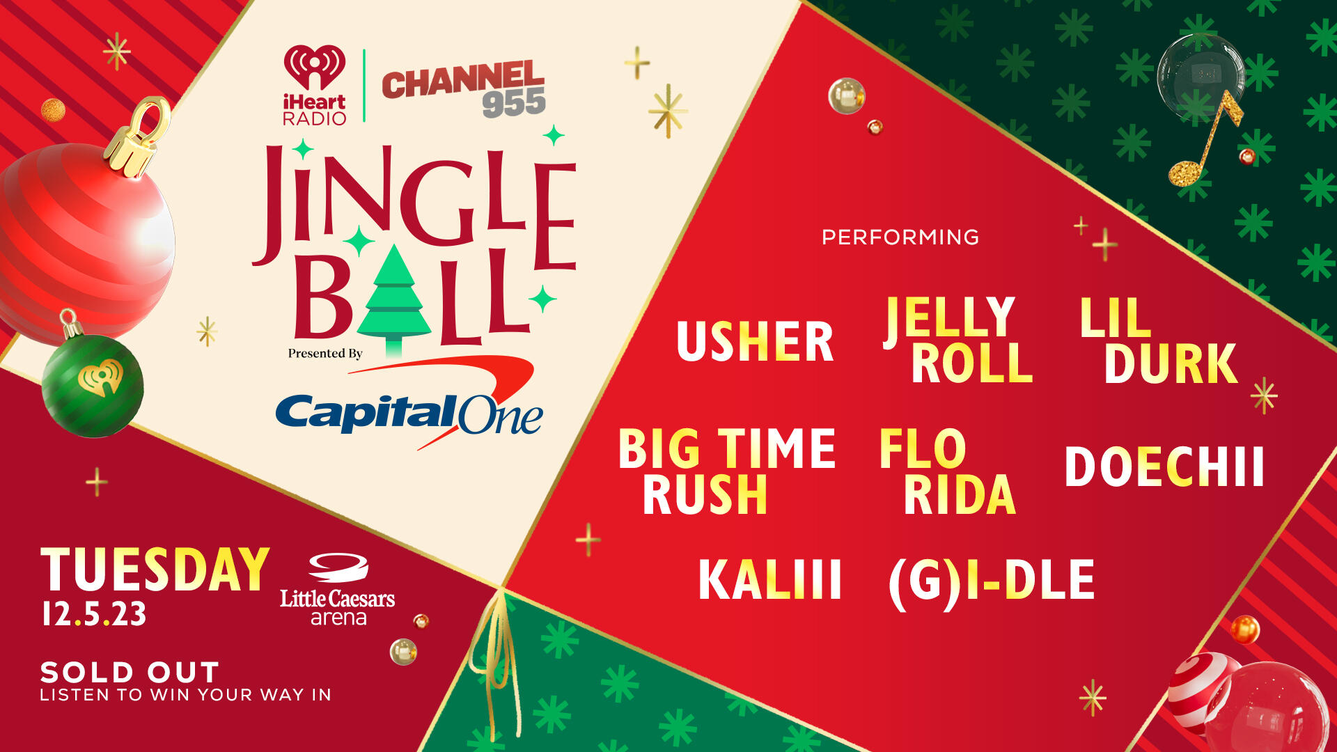 Our 2022 #955JingleBall SOLD OUT Graphic