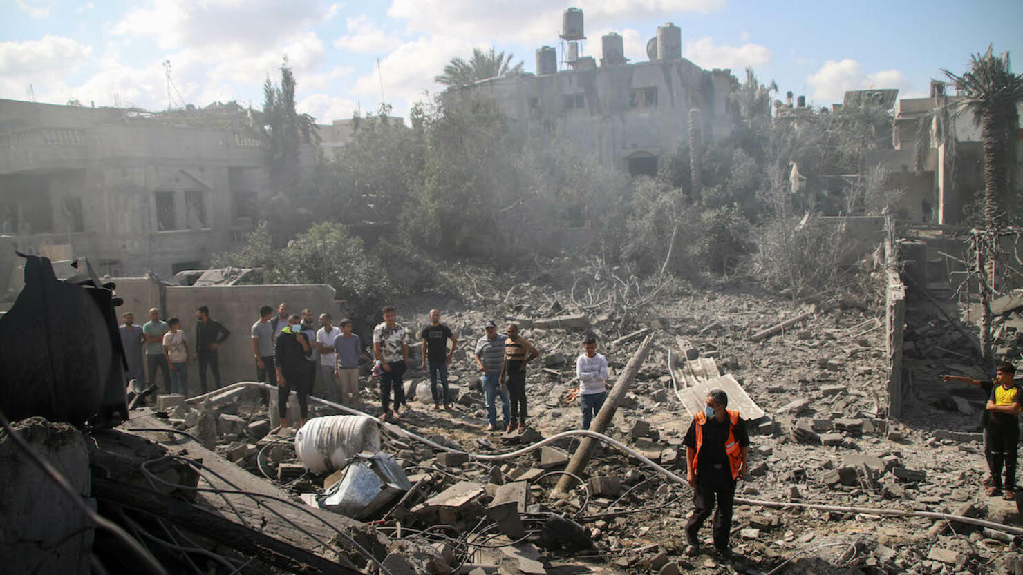 Humanitarian Crisis In Gaza Deepens As Israel-Hamas Conflict Enters Second Week
