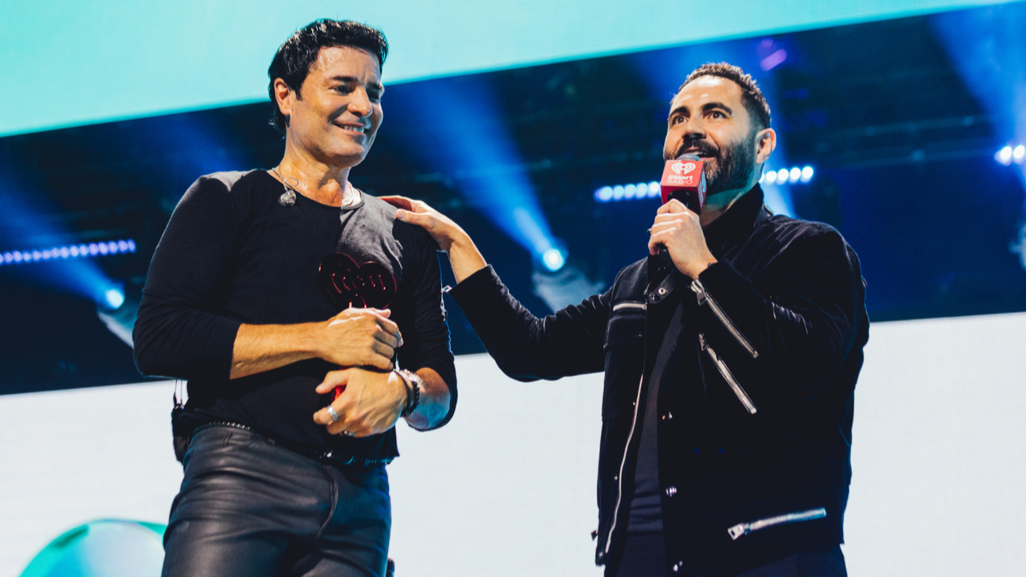 Chayanne Receives Corazon Latino Award At 2023 iHeartRadio Fiesta Latina | iHeart