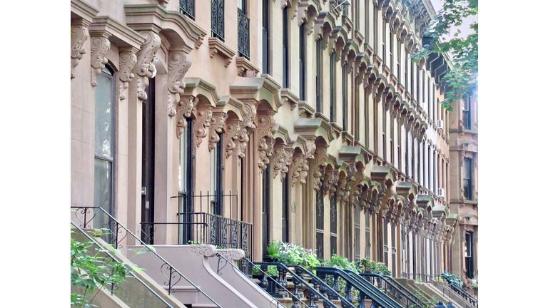 Distinctive Brownstone Residential Architecture - Fort Greene, Brooklyn, NYC