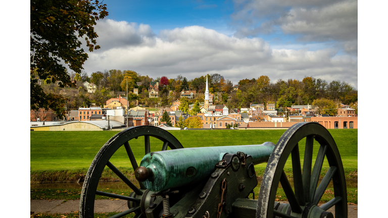 Grant Park in Galena, Illinois during daylight
