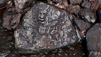 Video: Drought in Brazil Reveals Mysterious Ancient Rock Carvings of Human Faces