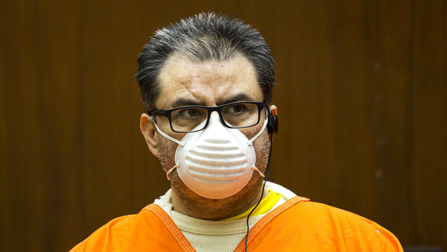 Naason Joaquin Garcia, the leader of the La Luz del Mundo church at his bail hearing.
