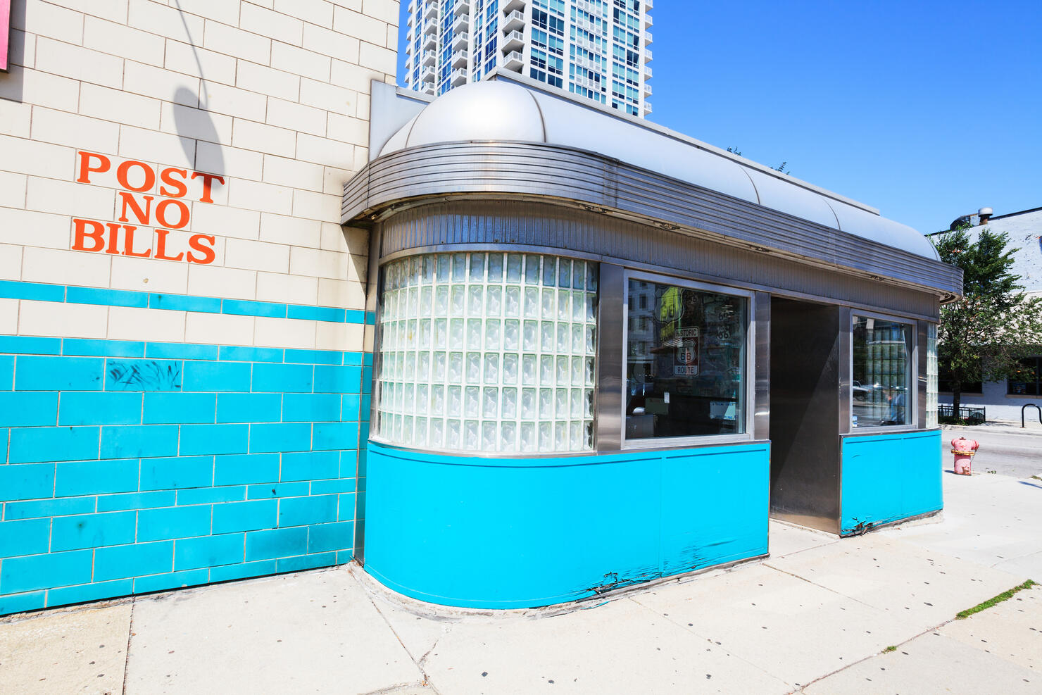 Old style Diner in Chicago