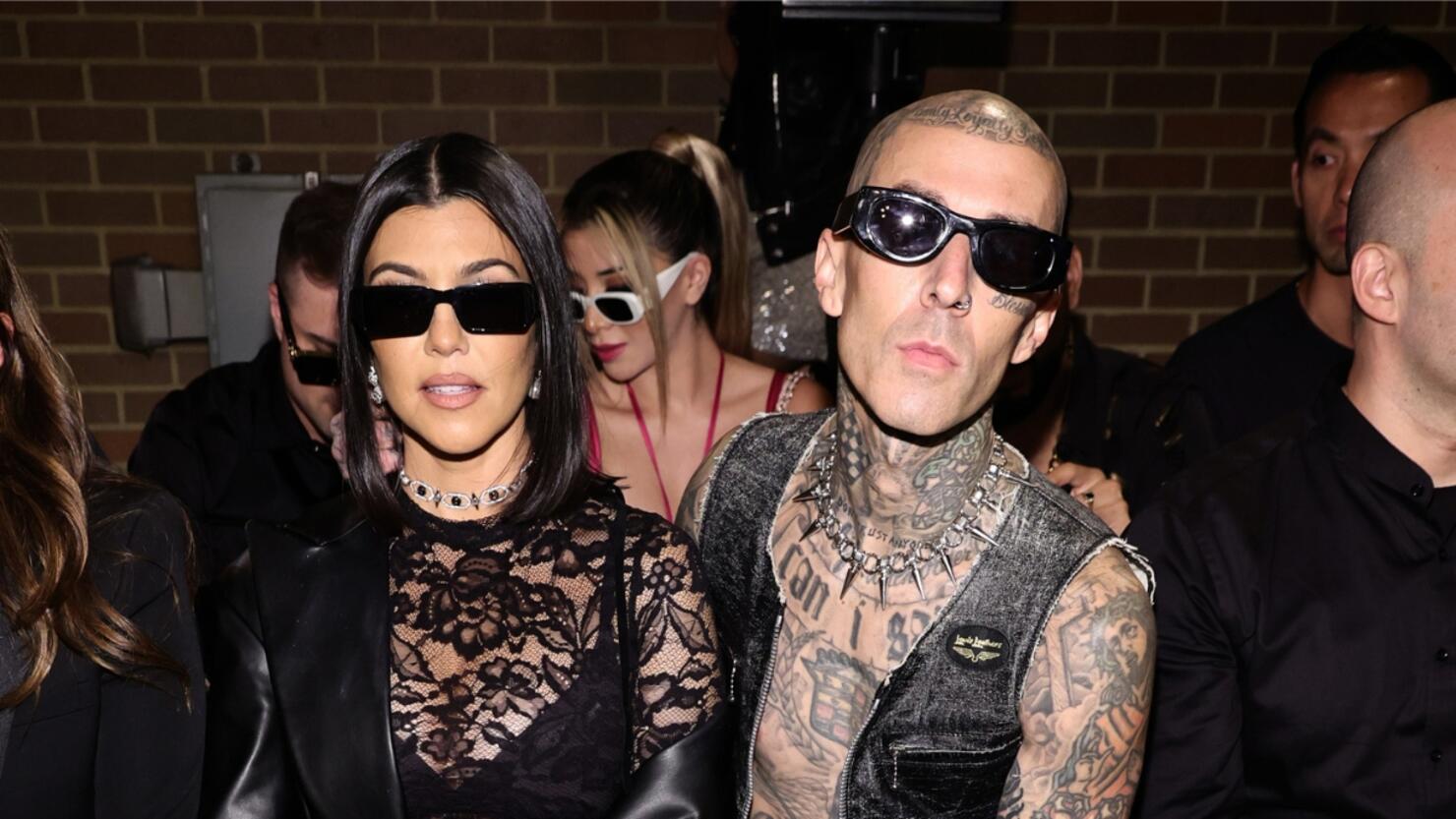 Travis Barker Reveals Name, Due Date Of Son With Kourtney Kardashian 