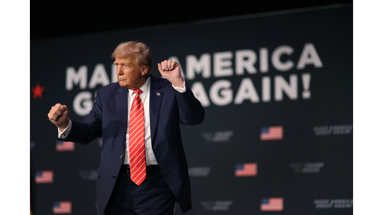 Donald Trump Holds Campaign Rally In  Sioux City, Iowa