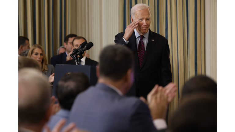 President Biden Delivers Remarks On Retirement Financial Security