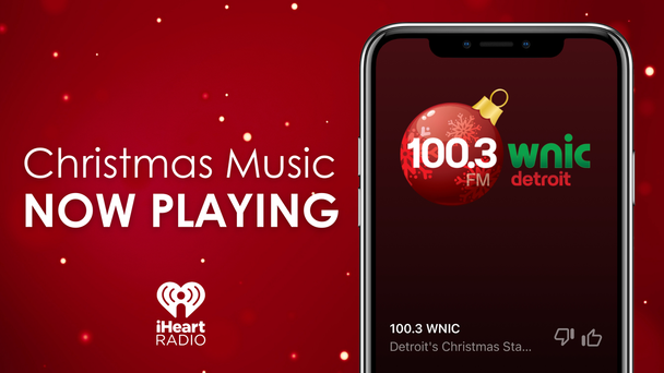 Christmas Music Now Playing On 100.3 WNIC! Tap Here To Listen!