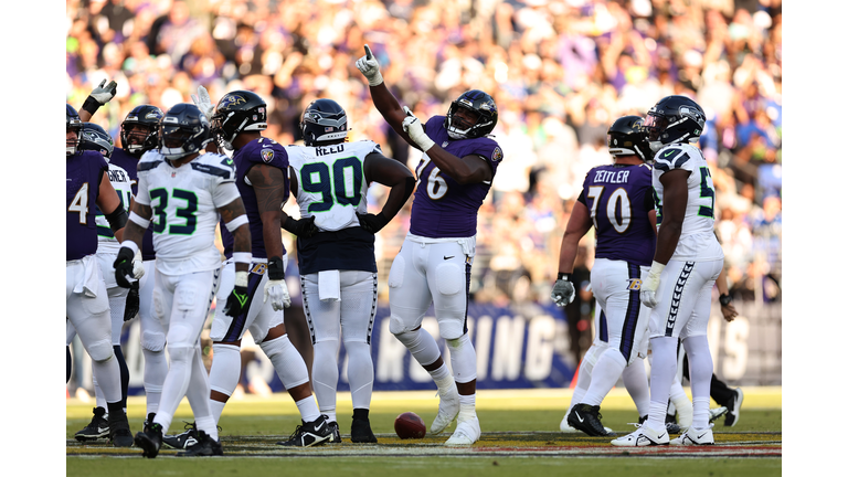 Seattle Seahawks v Baltimore Ravens