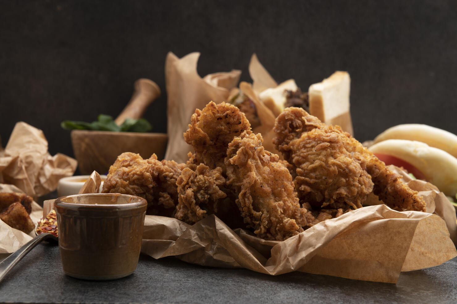 Crunchy Fried Chicken