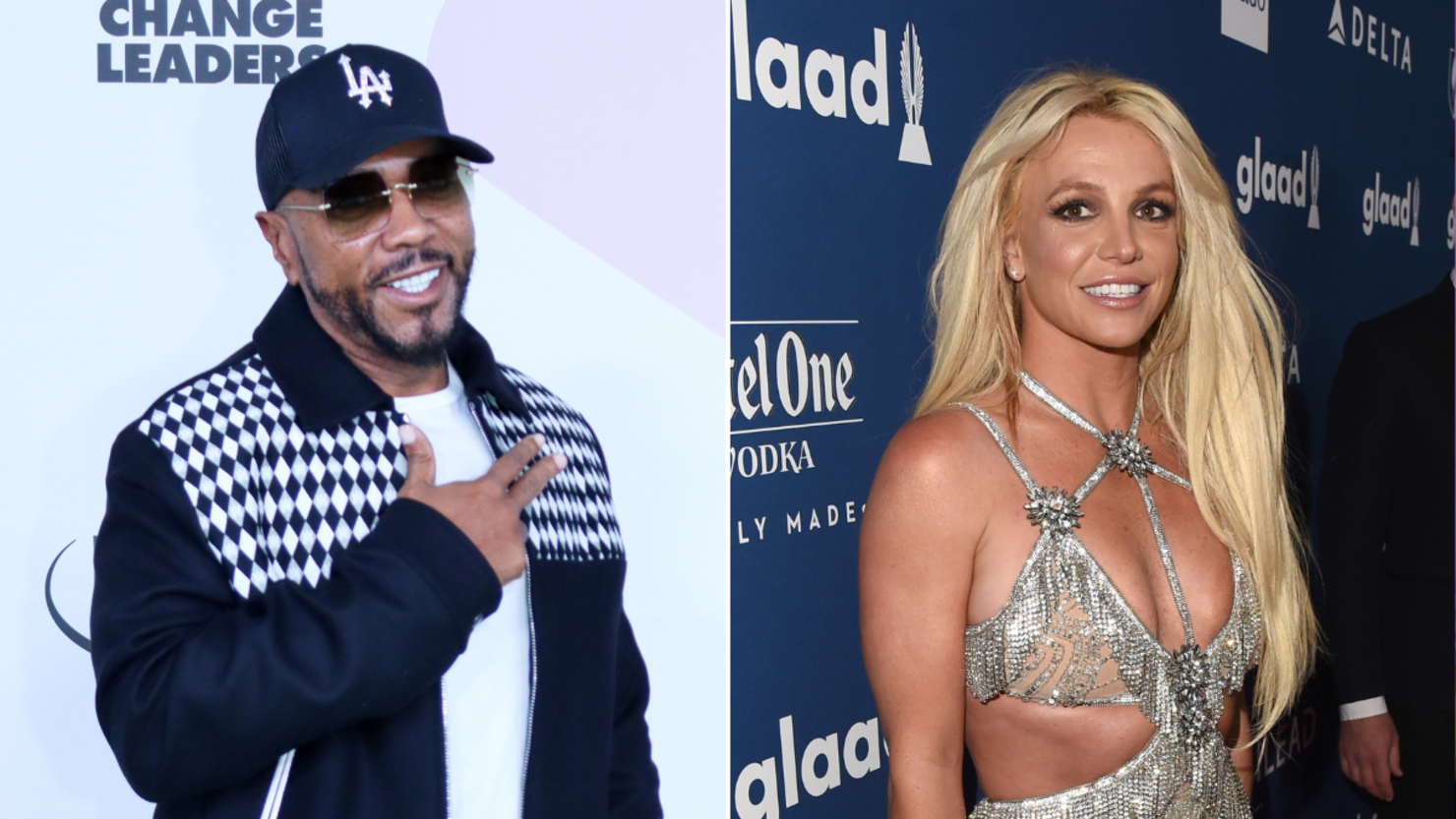 Timbaland and Britney Spears