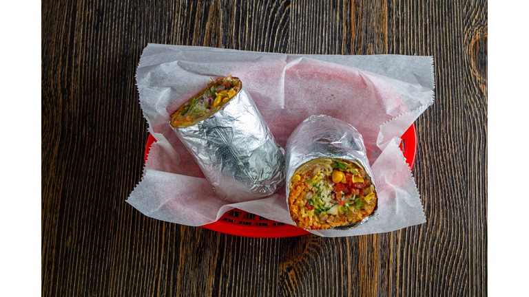 Mexican food,High angle view of food on table,Massachusetts,United States,USA