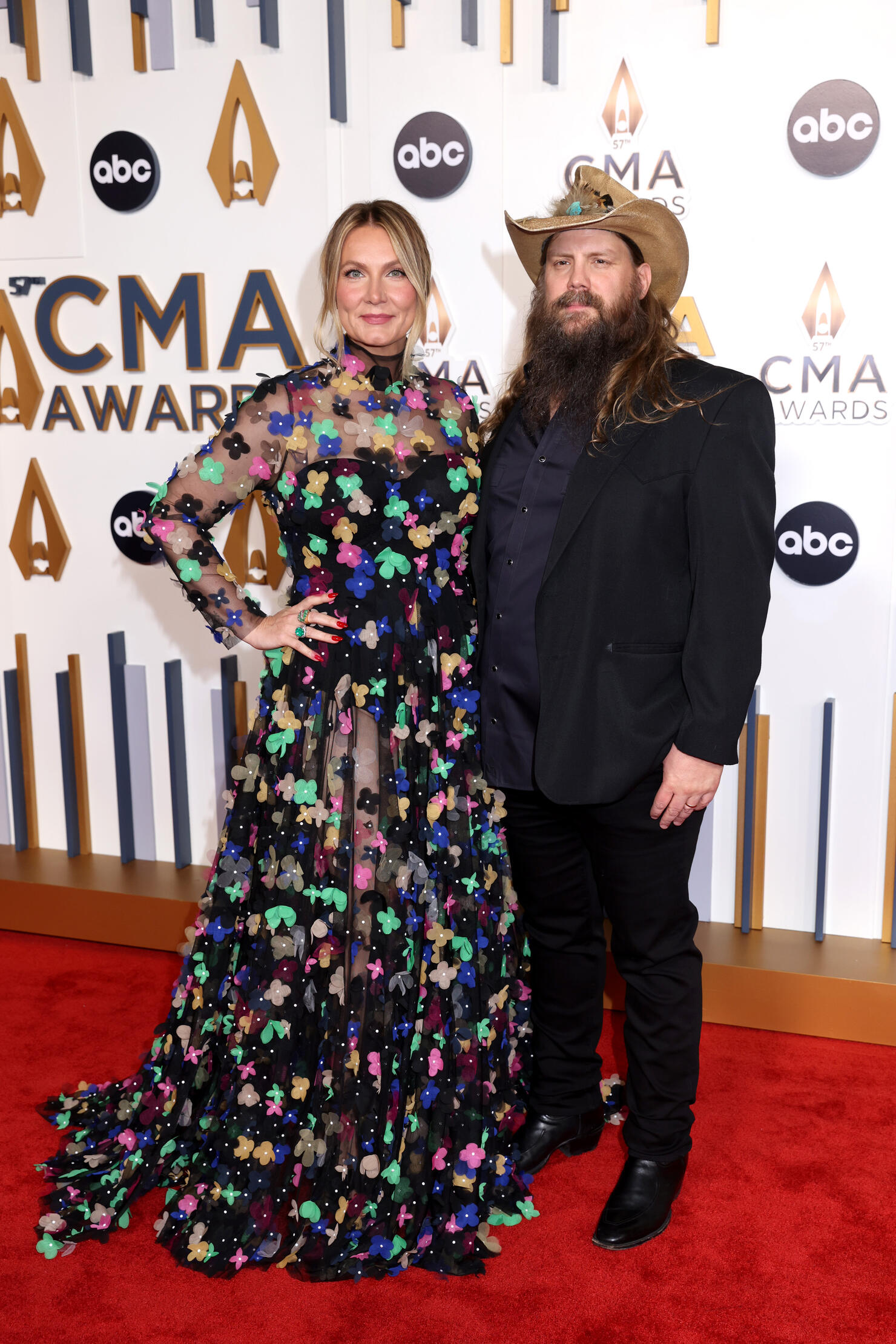 Country's Biggest Stars Shine On 2023 CMA Awards Red Carpet | iHeart