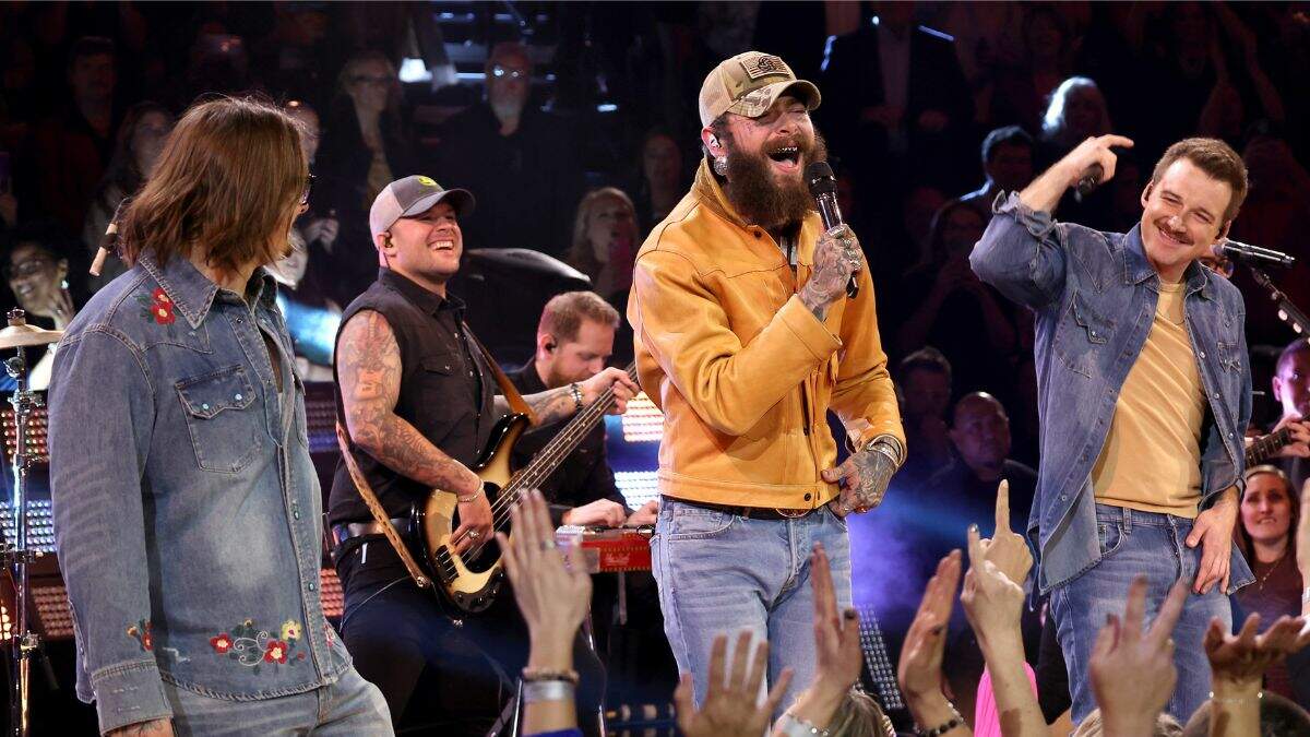 Post Malone Goes Country With HARDY & Morgan Wallen For Joe Diffie ...