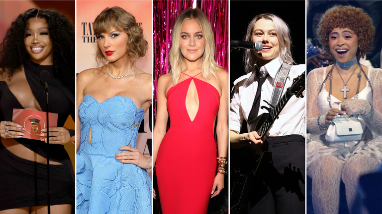 SZA, Taylor Swift, Kelsey Ballerini, Phoebe Bridgers & Ice Spice