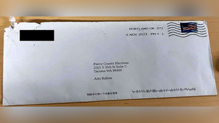 Envelope with fentanyl sent to an elections office in Washington