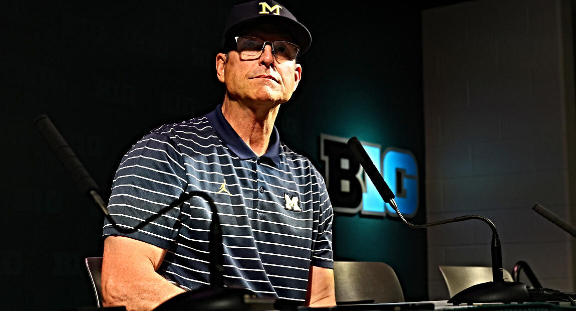 Big Ten's Discipline For Michigan, Jim Harbaugh Is Determined | FOX ...