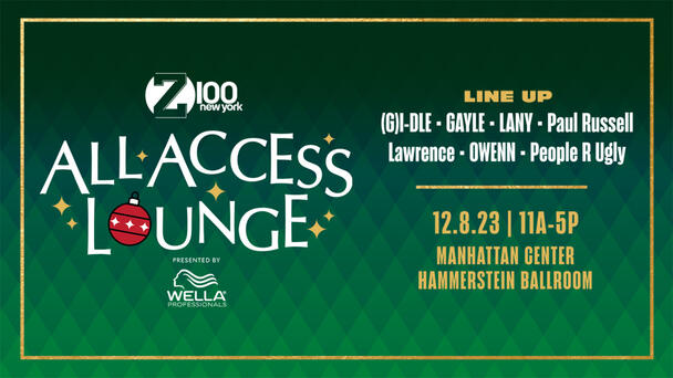 Don't Miss Our FREE Z100 Jingle Ball All Access Lounge!