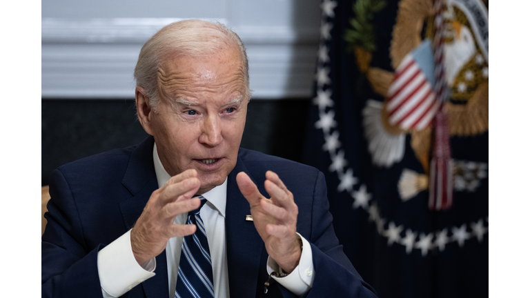 President Biden Discusses Progress On Slowing Flow Of Fentanyl Into The Country