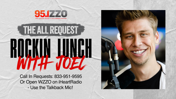 Weekdays at Noon - All Request Rockin' Lunch with Joel!