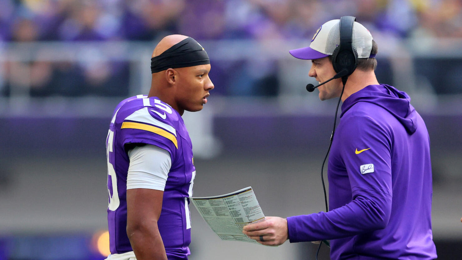 Kevin O'Connell Addresses Vikings QB Situation After 'MNF' Loss iHeart