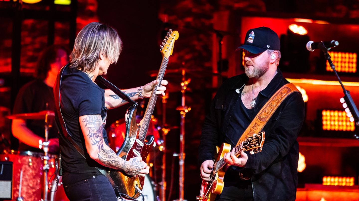 Watch Keith Urban Join Forces With ERNEST On Legendary Nashville Stage