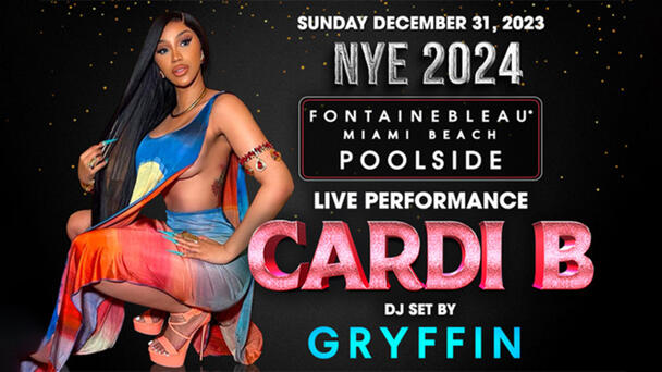 Win tickets to NYE 2024 with Cardi B