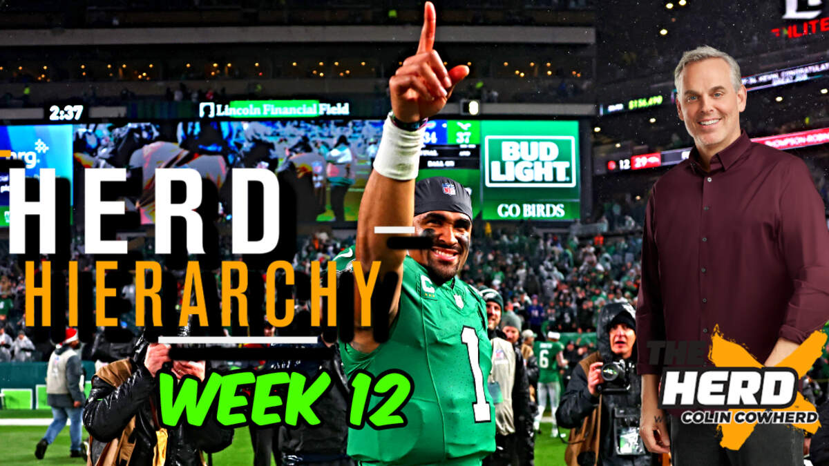 Herd Hierarchy: Colin Cowherd Ranks the NFL's Top 10 Teams After Week 12