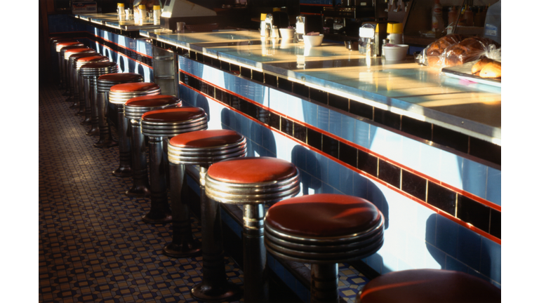 Counter in a Diner