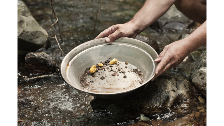 gold panning