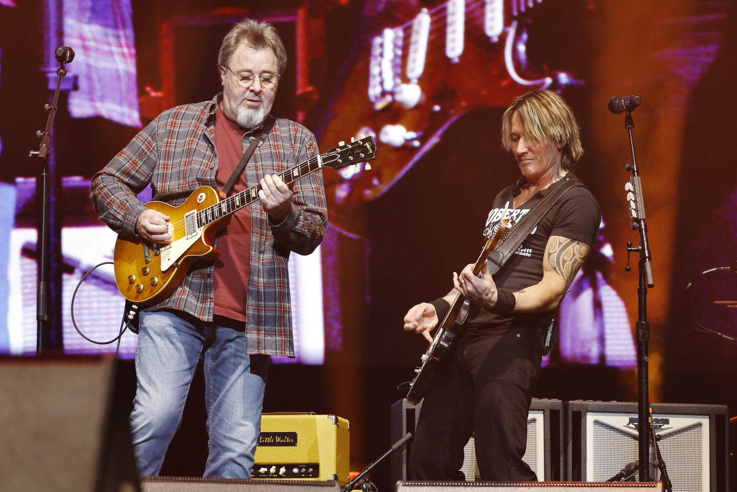 Keith Urban and Vince Gill Return to Nashville's Bridgestone Arena for Urban's All for the Hall Concert Benefiting the Country Music Hall of Fame and Museum