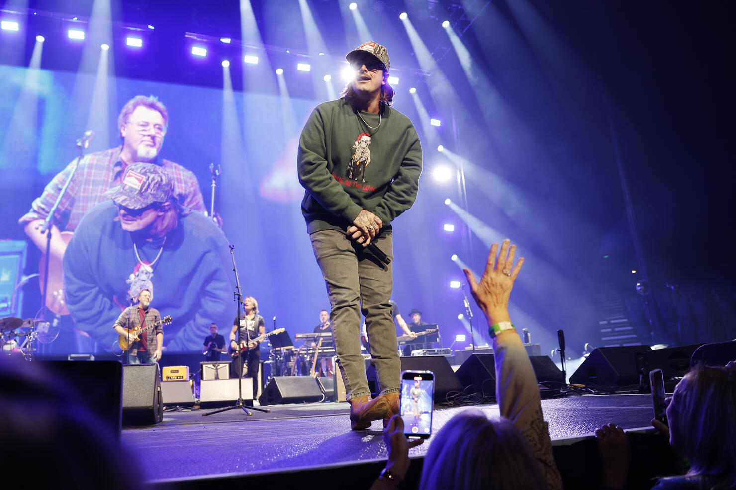 Keith Urban and Vince Gill Return to Nashville's Bridgestone Arena for Urban's All for the Hall Concert Benefiting the Country Music Hall of Fame and Museum