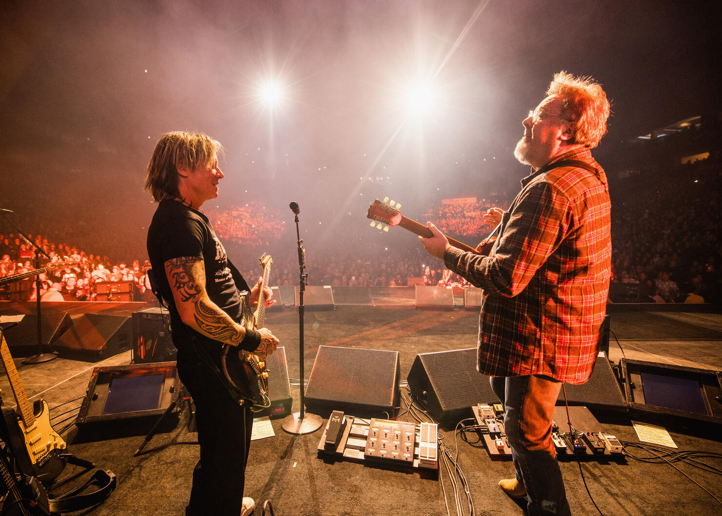 Keith Urban and Vince Gill Return to Nashville's Bridgestone Arena for Urban's All for the Hall Concert Benefiting the Country Music Hall of Fame and Museum