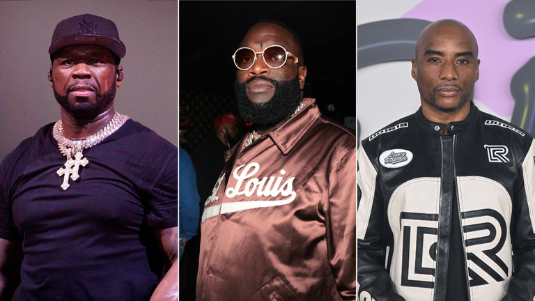 50 Cent, Rick Ross & Charlamagne Tha God