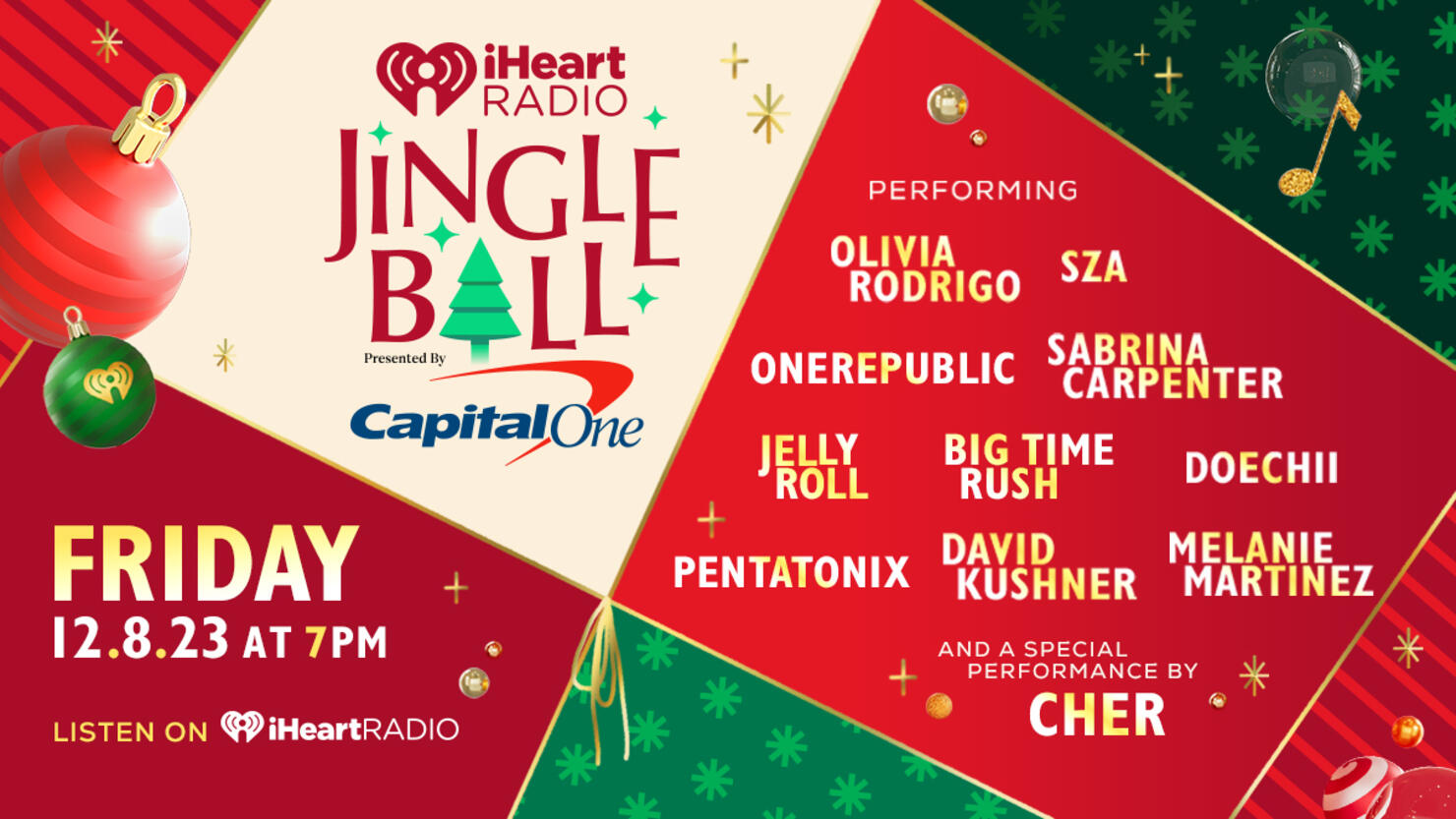 2023 iHeartRadio Jingle Ball How To Stream Live iHeart