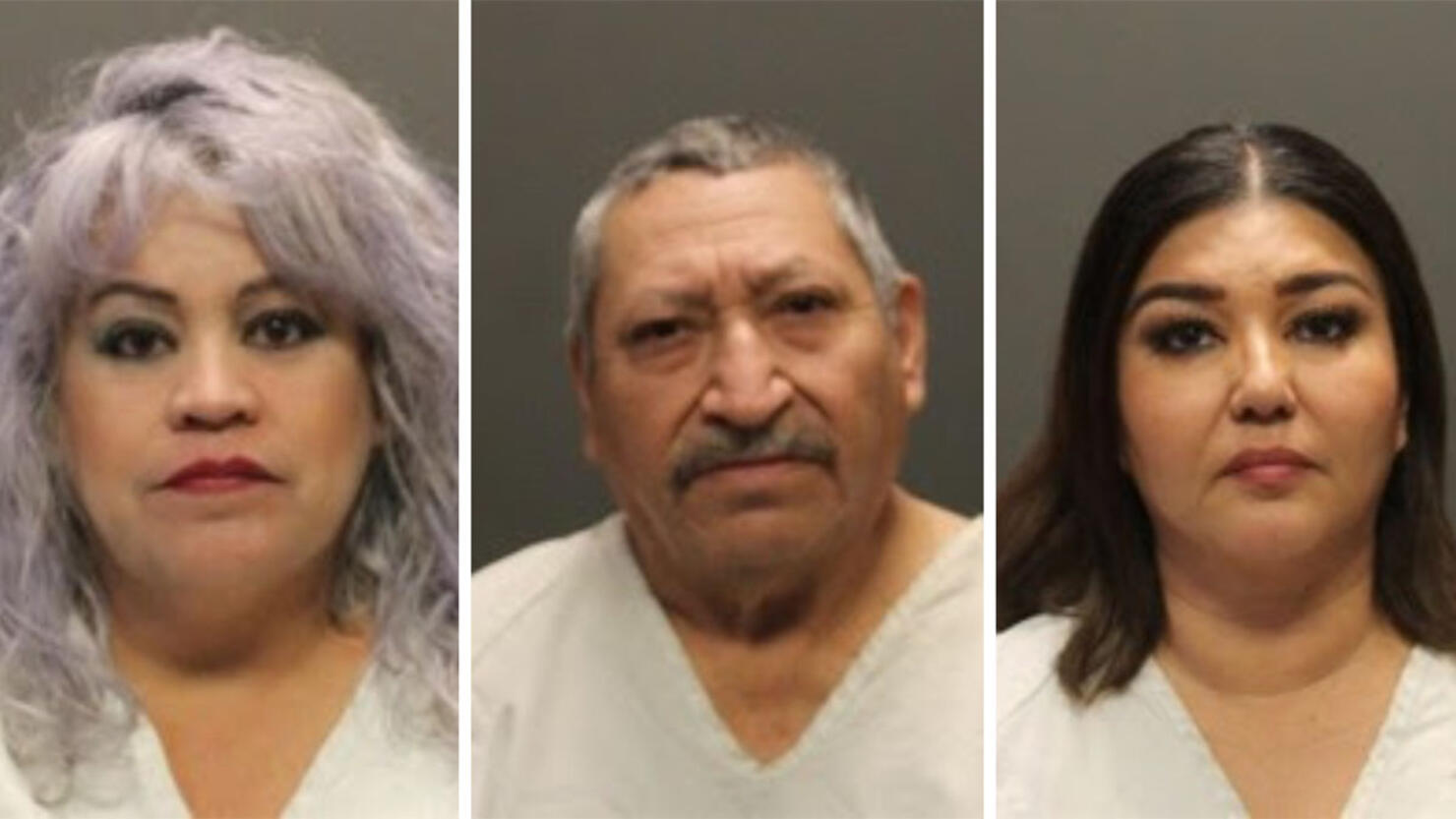 Lydia Grijalva-Velasquez (L), Fabian Rodriguez Rios (C), Francis Sophia Vasquez