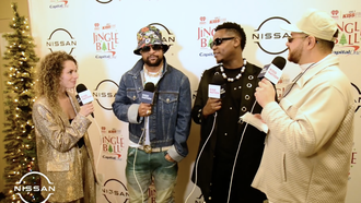 Jingle Ball 2023 Nissan Interview Room with Shaggy