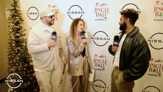 Jingle Ball 2023 Nissan Interview Room with Paul Russell