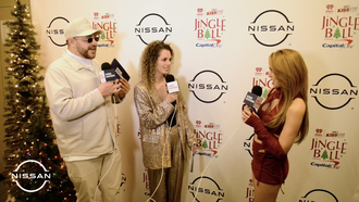Jingle Ball 2023 Nissan Interview Room with AleXa