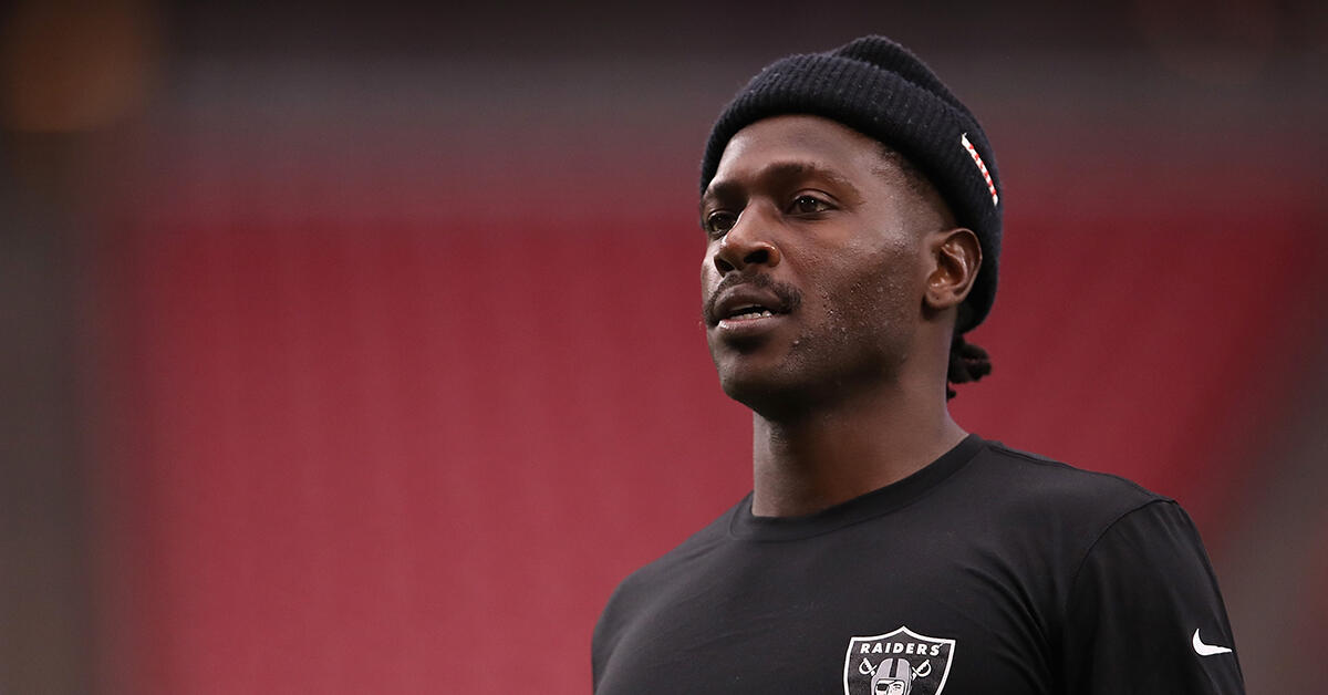 Raiders Cut Antonio Brown Before He Ever Plays For Team - Thumbnail Image