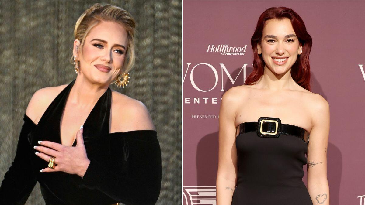 Adele Is 'Starstruck' After Meeting Dua Lipa For The First Time | IHeart