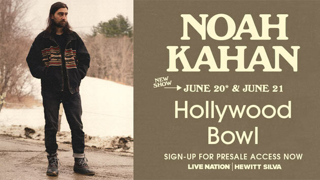 Noah Kahan at Hollywood Bowl (6/20)