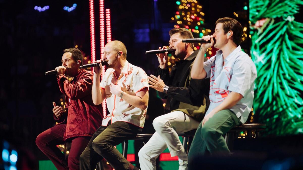 Big Time Rush Get Festive At Jingle Ball With Throwback Holiday Tune