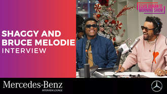 Shaggy & Bruce Melodie Talk How They Connected For Song 'When She’s Around'