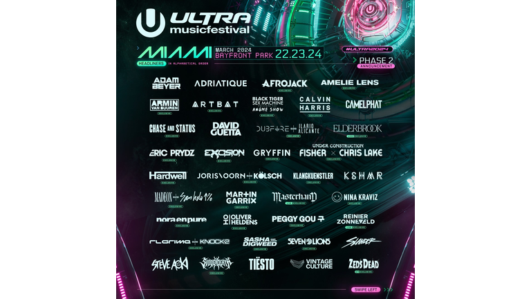 Ultra Music Festival Miami 2024 Dom WiLD 95.5