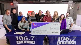 106.7 Lite FM Raises $1,631,541 During Hope For The Holidays Radiothon