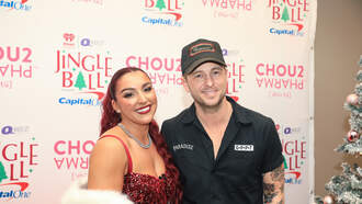 Ryan Tedder of OneRepublic and Rach On The Radio at Q102 Jingle Ball!