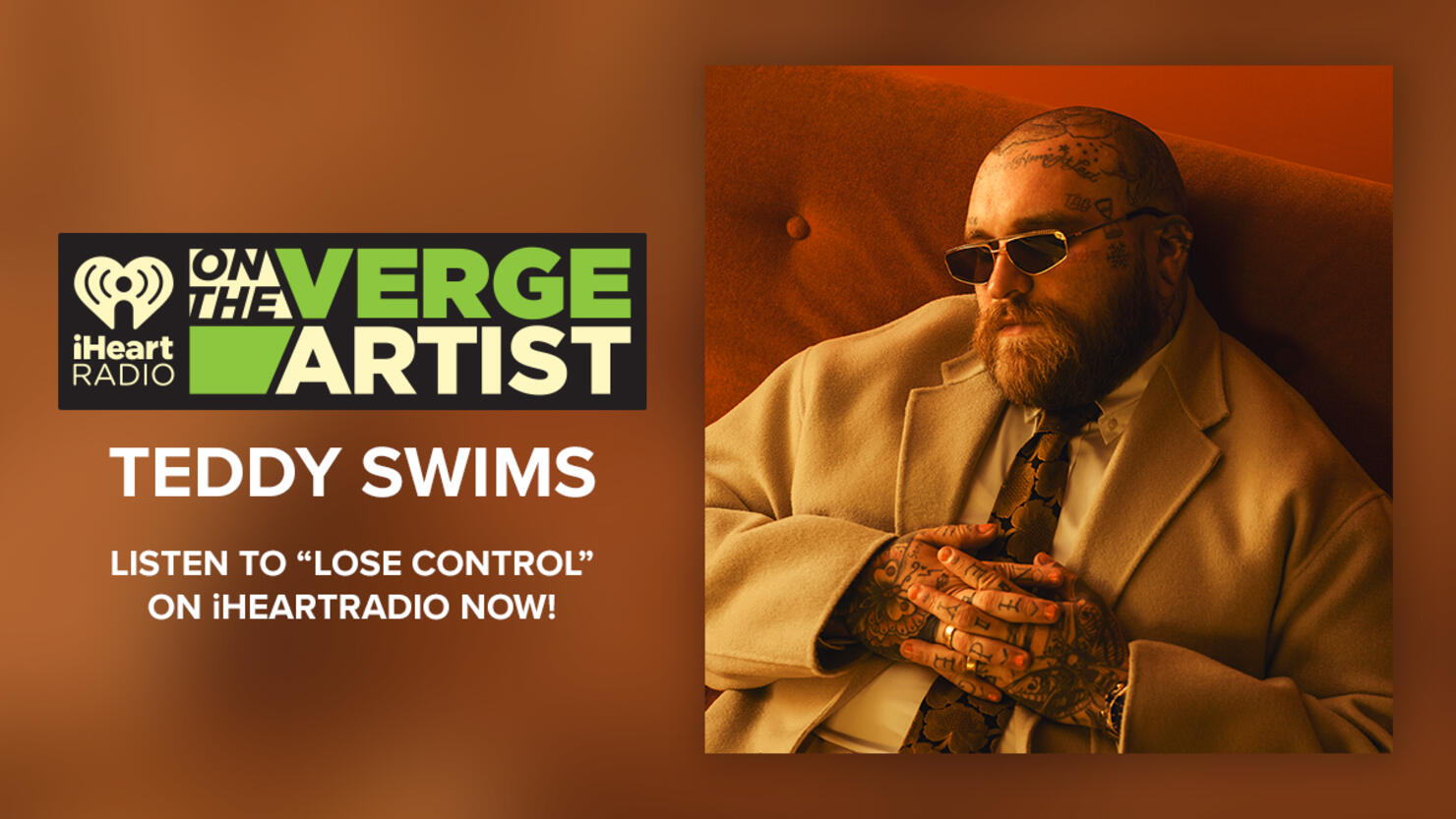 iHeartRadio On The Verge: Teddy Swims Opens Up About 'Lose Control