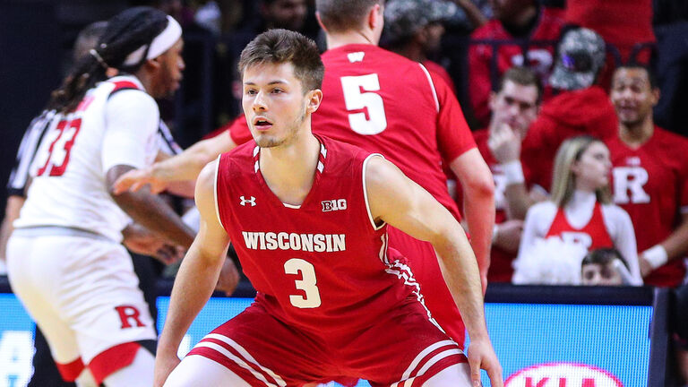COLLEGE BASKETBALL: JAN 05 Wisconsin at Rutgers