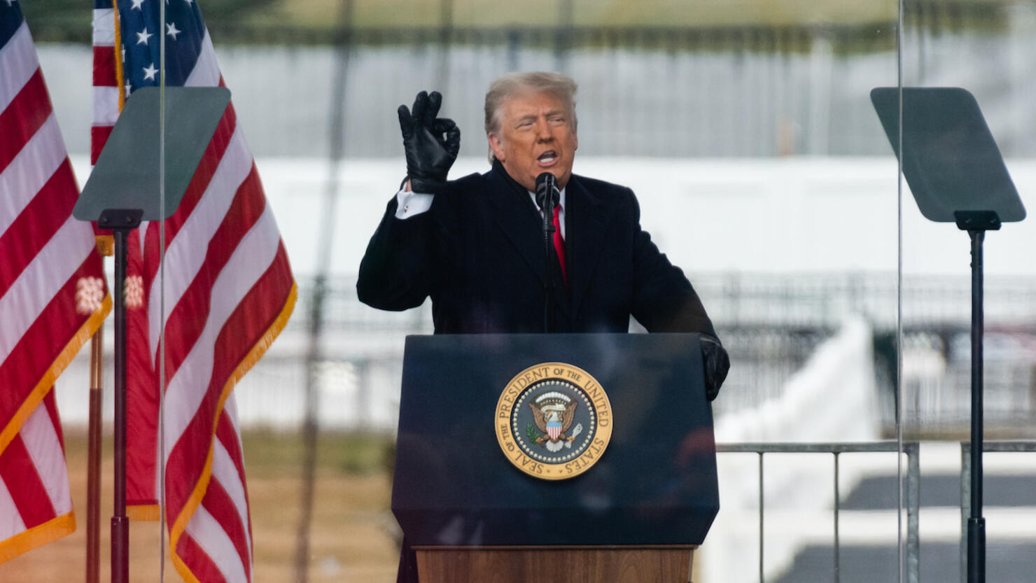 President Trump Speaks At Save America Rally